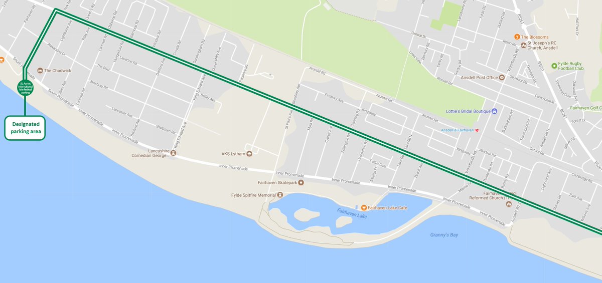 Headed to the St Annes International Kite Festival this weekend? See below for parking info! #DiscoverFylde