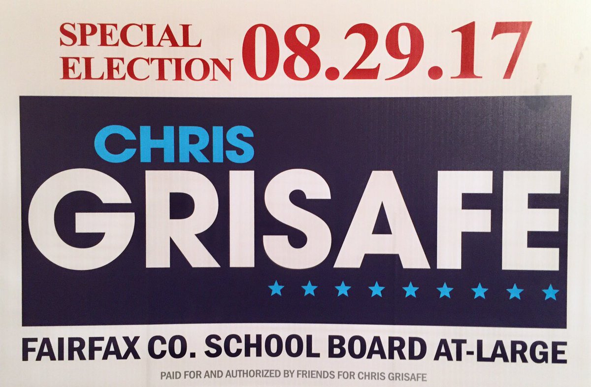 FairfaxGOP's tweet photo. Today is the day to go vote for @VoteGrisafe to help save our seat! Don't let the rain slow you down! #LeadRight #SaveOurSeat https://t.co/2qAWUrQxr9