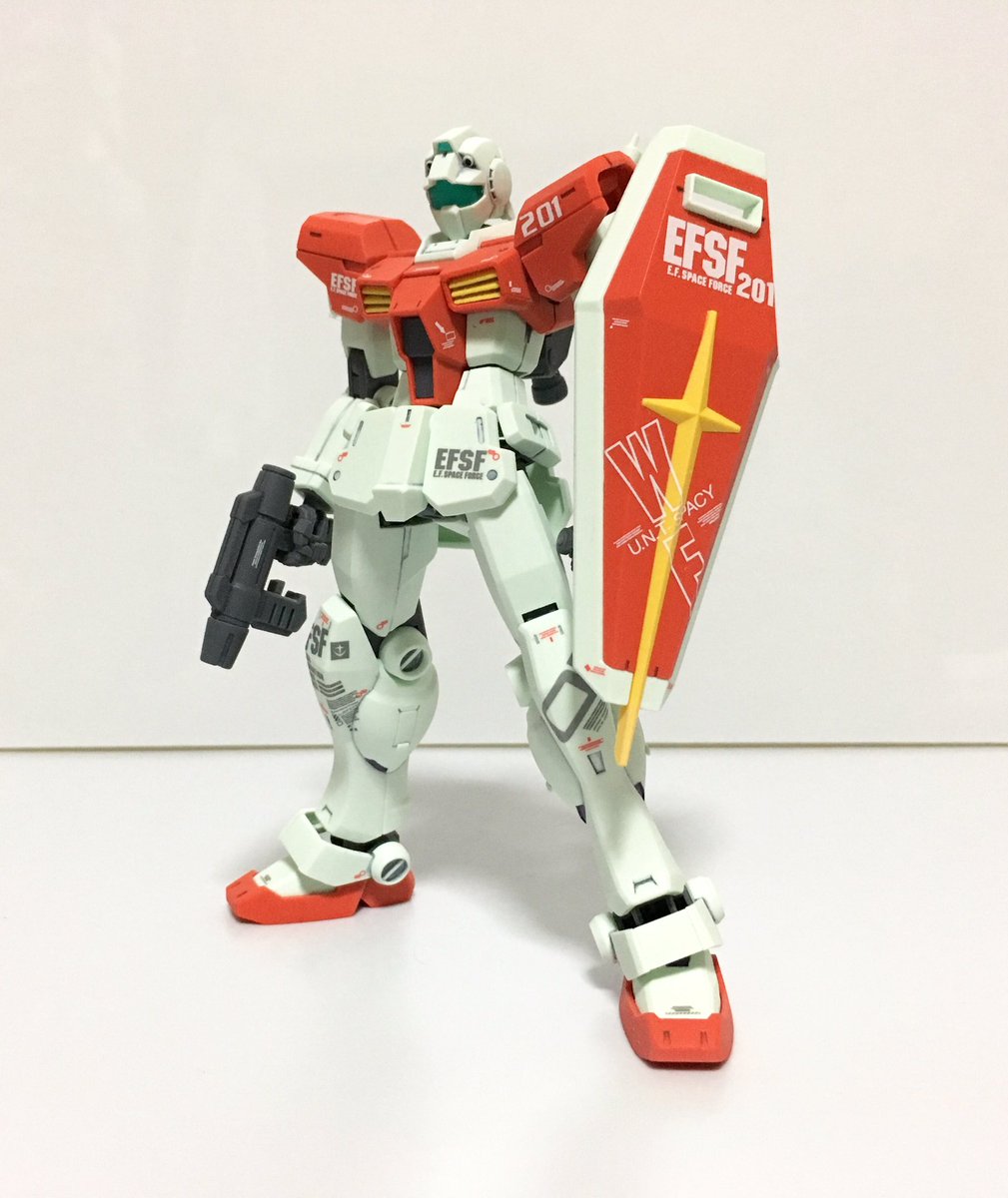 Takakiyo Pa Twitter ガンプラの画像を貼るとrtされると聞いて ガンプラ Hgbf Gm Gm完成です 今回はデカール多めにしてみましたw