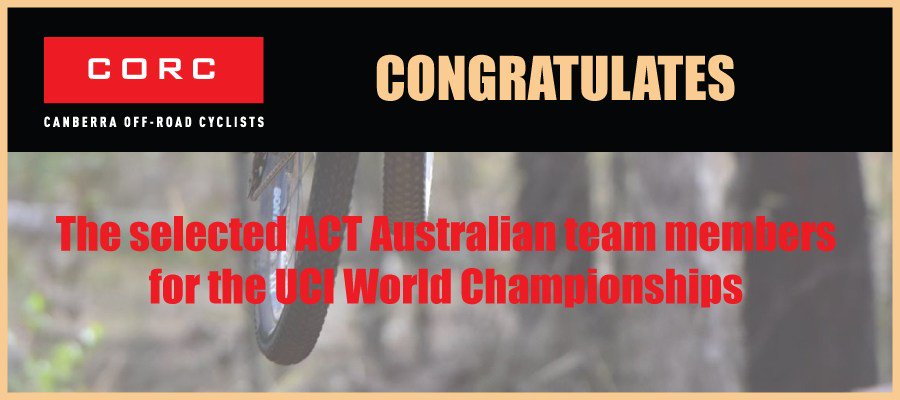corc_talk's tweet image. ACT Australian team members ready for the UCI World Championships corc.asn.au/latest-news/ac…