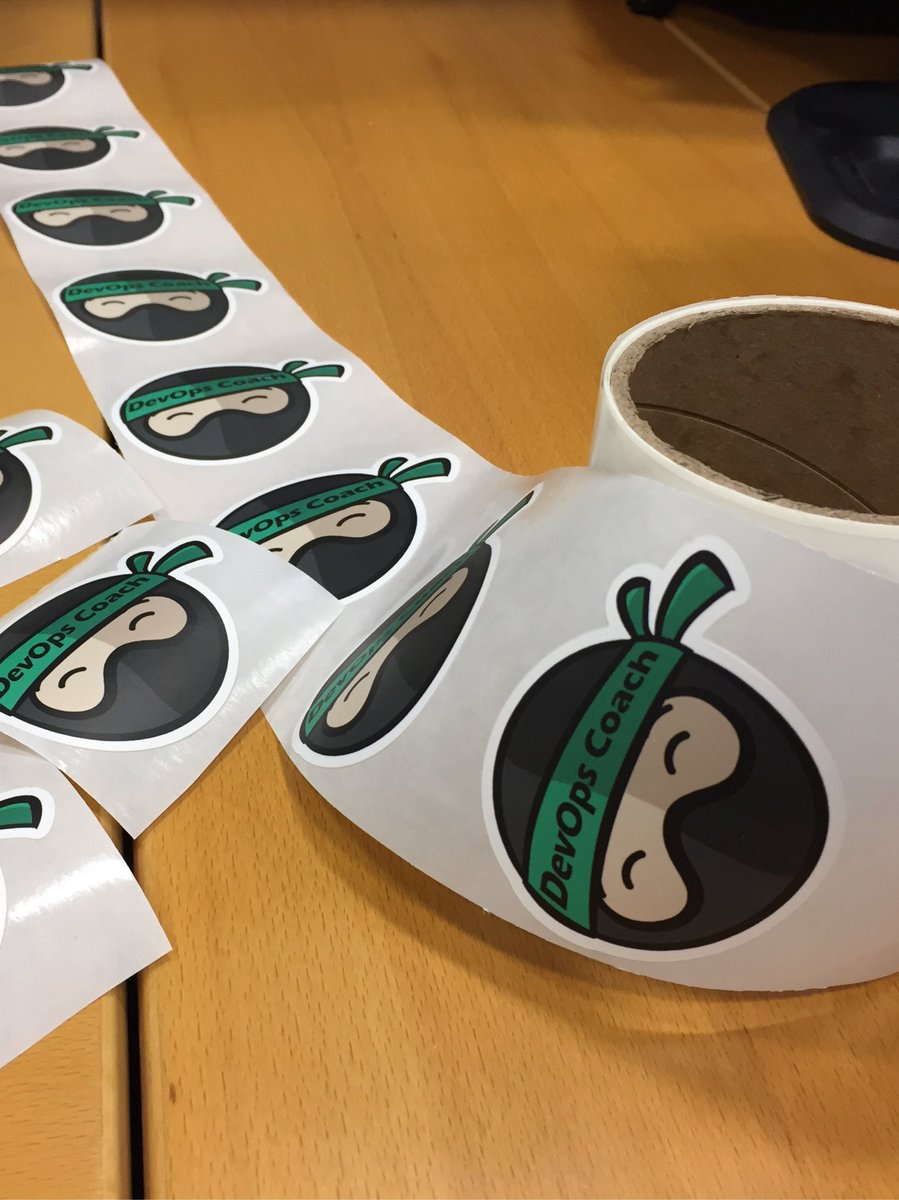 ojacques2's tweet image. Getting ready for a future batch of #DevOps coaches #techieslovestickers #devopsdojo  @stickermule