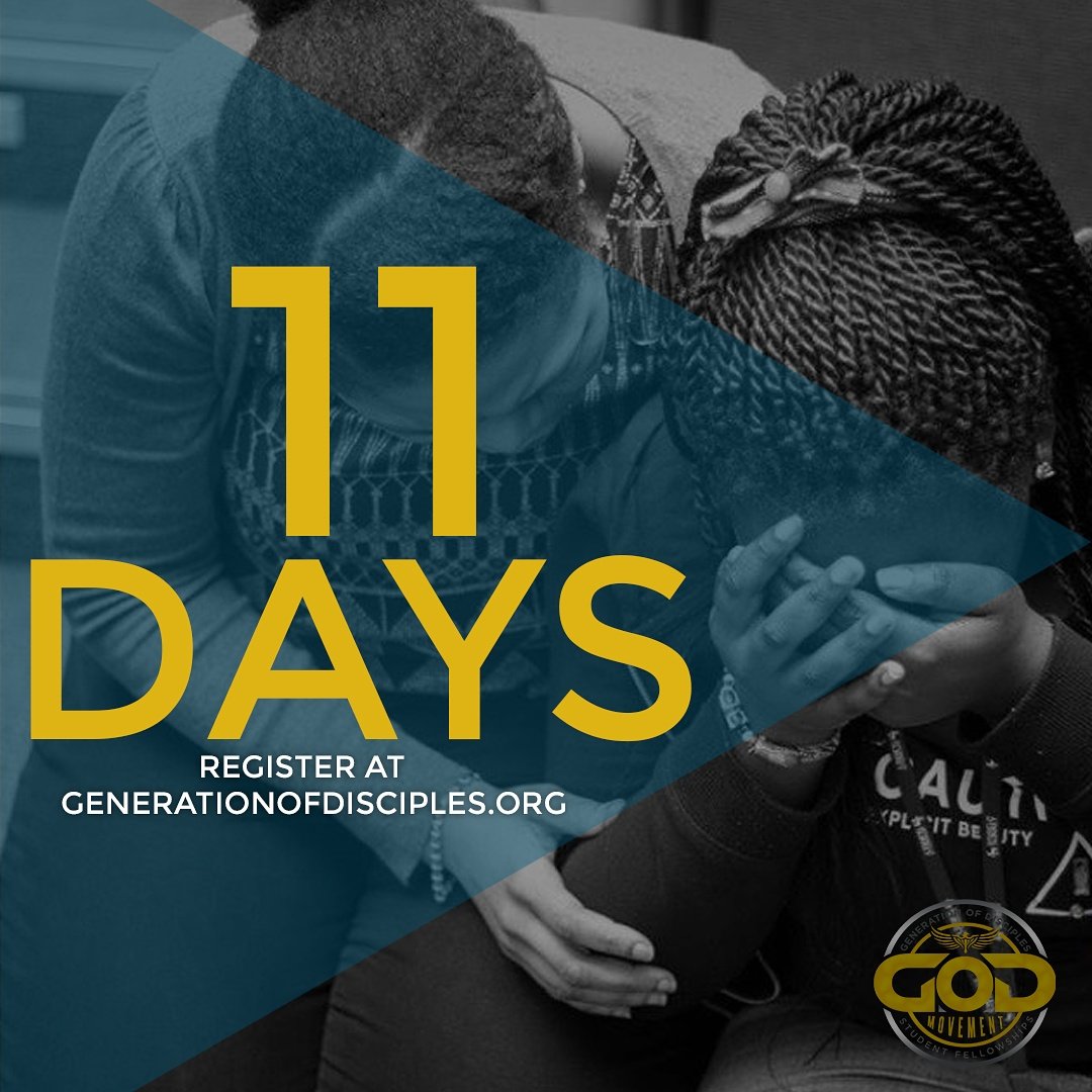 MrJonetsu's tweet photo. 11 more days. Not too long now.
#IAmConference
#GenerationOfDisciples
#GodMvmt https://t.co/7sl0mo0CCl