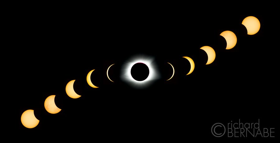 bernabephoto's tweet photo. "Transit" A composite image of phases of the August 21, 2017 total solar eclipse, South Carolina, USA #photography #Eclipse2017 https://t.co/whm1T4ww66
