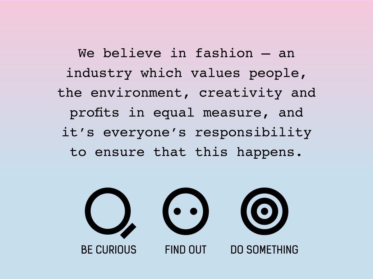 Help us grow our movement to inspire more people to think differently about the clothes they buy and wear fashionrevolution.org/donate