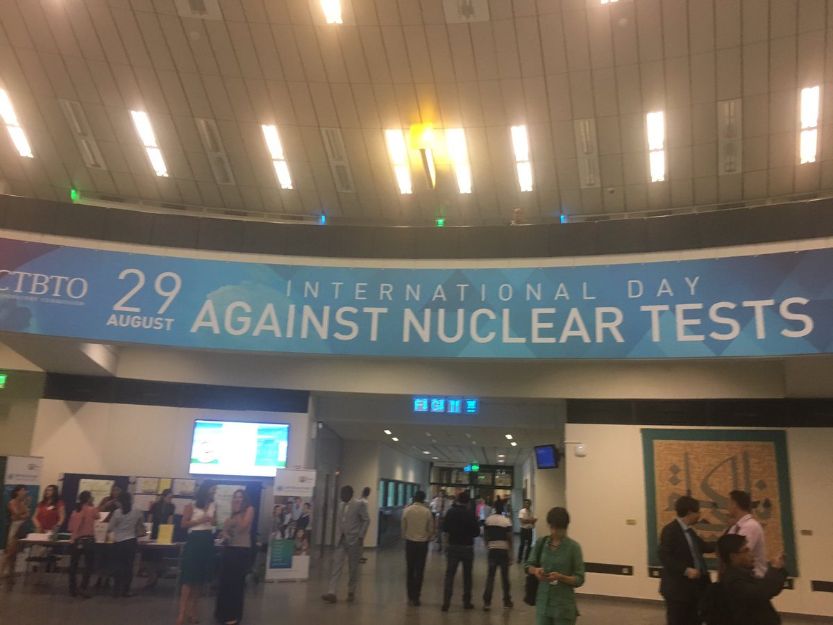 dpmarkovic's tweet photo. Marking #InternationalDayagainstNuclearTesting today @ctbto https://t.co/9nKDoq3Lmp