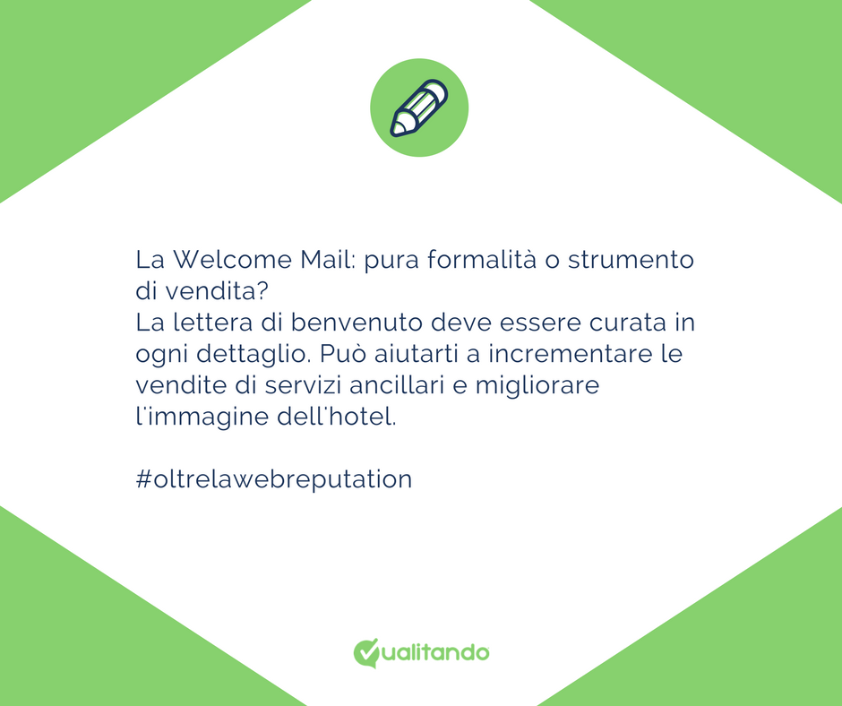 qualitando's tweet photo. #WelcomeMail: formalità o strumento di #vendita? Ne parleremo presto sul nostro #blog #oltrelawebreputation https://t.co/OUhcy0w8n8