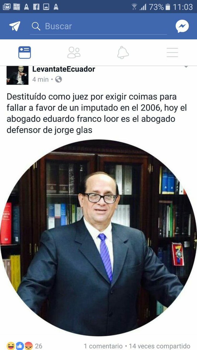 onlyinecuador's tweet photo. Y como no podría ser de otra manera, el abogado defensor del corrupto fue destituido por corrupto también 🤔 https://t.co/vuEpZbNIE1
