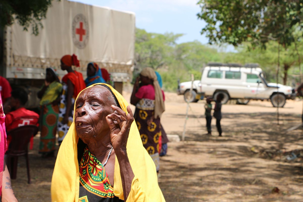 ICRC_Africa's tweet image. "I will not sleep hungry for a long time to come!" says Abale Machaka after we delivered food to her village in #Kenya earlier this year.
