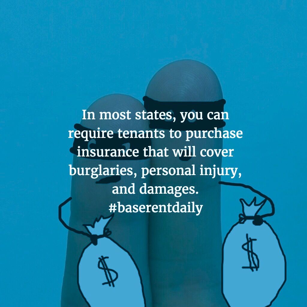 baserent's tweet image. Help your tenants protect themselves. #baserent