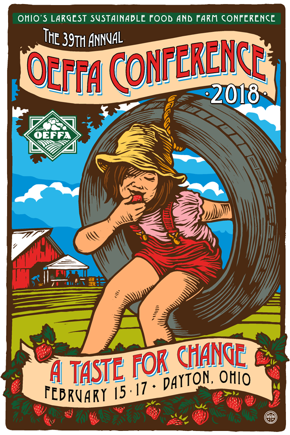 OEFFA's tweet photo. Farmers, gardeners, and lovers of local food, mark your calendars for #OEFFAConference2018! Sign up for updates at https://t.co/kBHfHyOoQu https://t.co/bS22WKmfYV