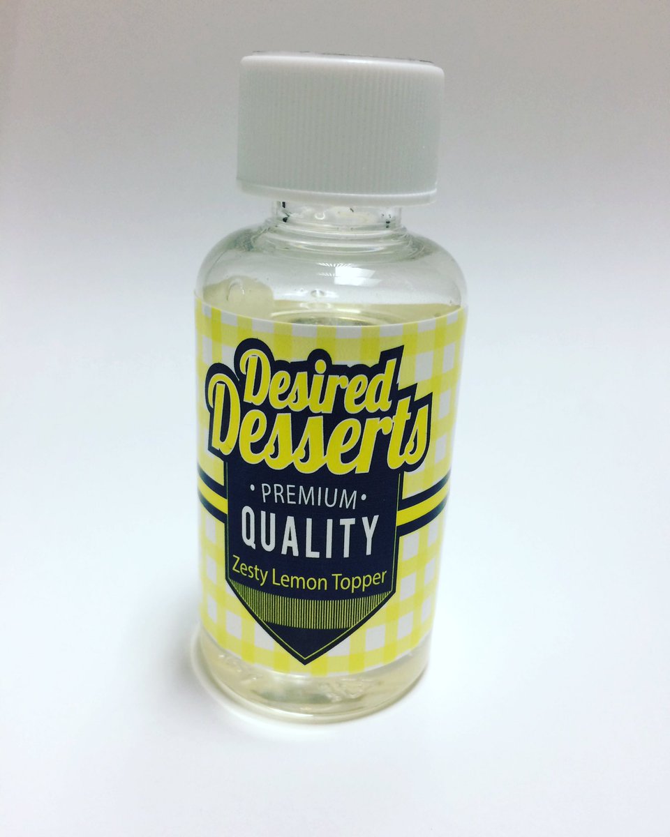 Desired deserts zesty lemon topper vapes liquid now available #wrexhamvapes #quitsmokkng