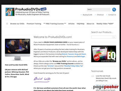 DealsFrakhssa's tweet image. #Copywriting #Auctions #Video #SEM Ultimate Home Recording School DVD Set – ProAudioDVDs.comProAudioDVDs.com dlvr.it/PjNQsP