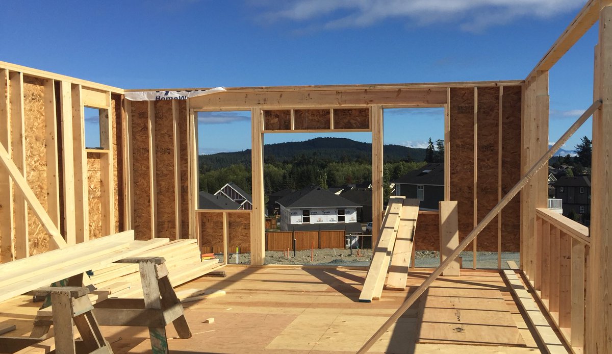 Imagine a bright spacious great room opening on to a south facing deck with views of the mountains. #sooke #yyj #VictoriaBC #westcoast