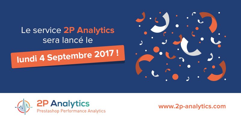 2p_analytics's tweet image. Lancement de @2p_analytics pour @PrestaShop Lundi prochain ! Restez connectés pour être informés et tout savoir !