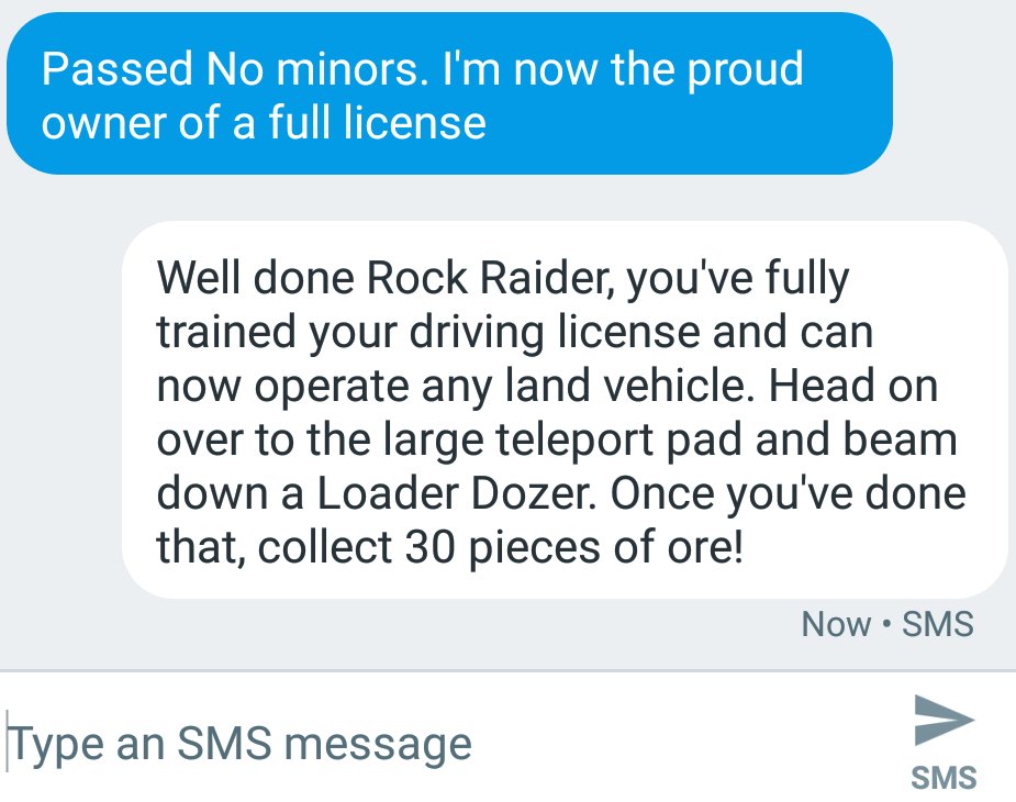 ChiefRaider's tweet photo. One of my Rock Raiders has passed their driving test! https://t.co/Linal6RMcl