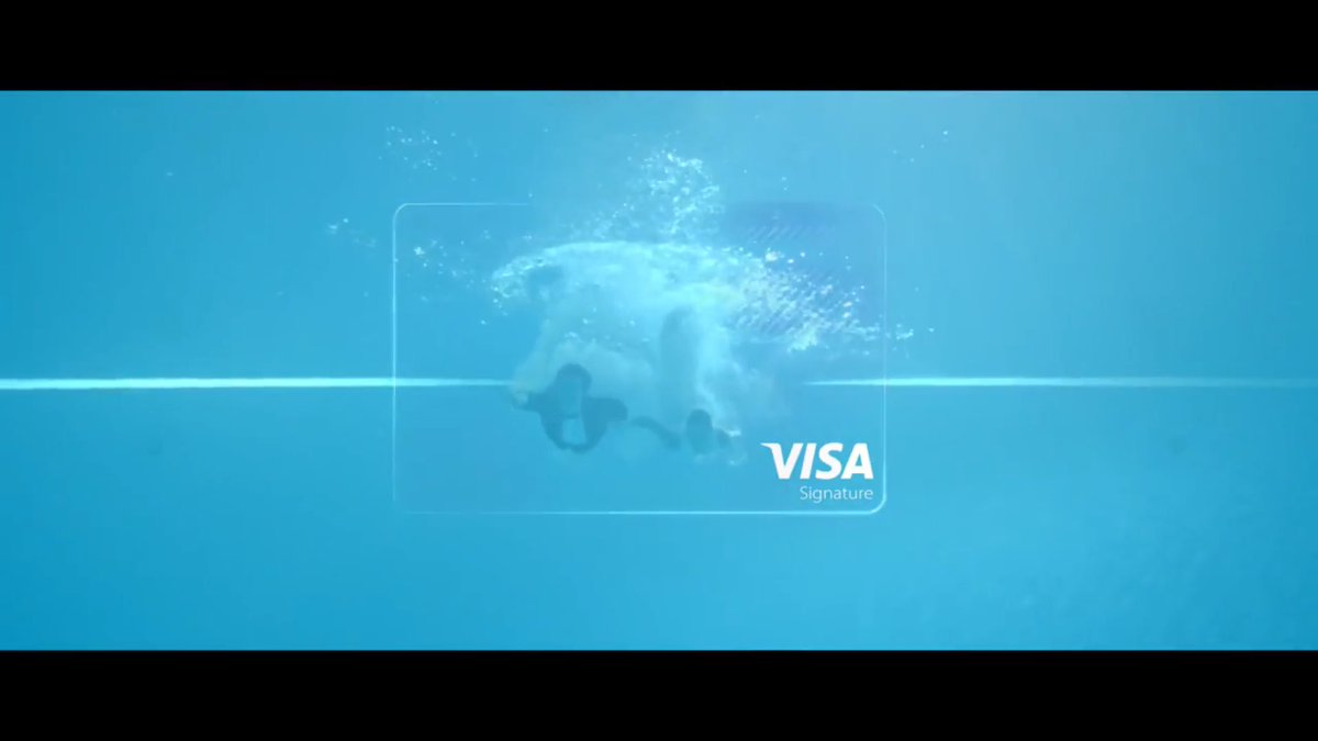 Lo nuevo para Visa Signature.
youtu.be/wt4OZwCJndo