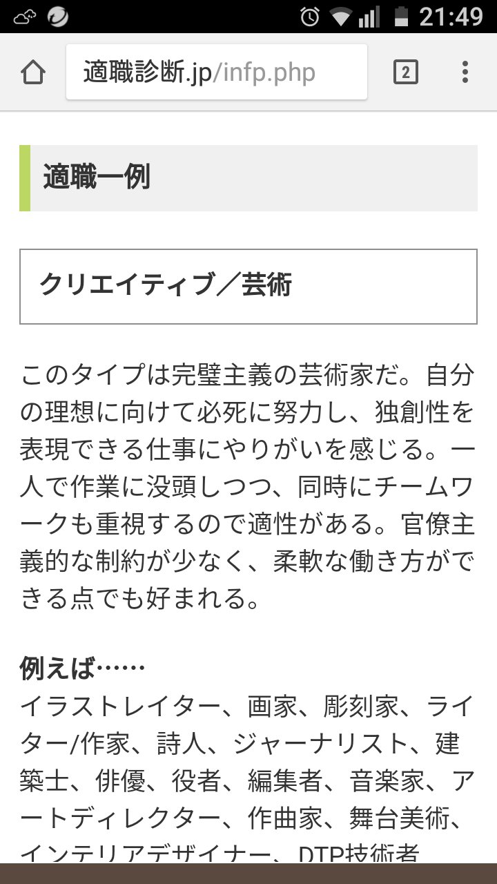 適職診断16 Twitter Search Twitter