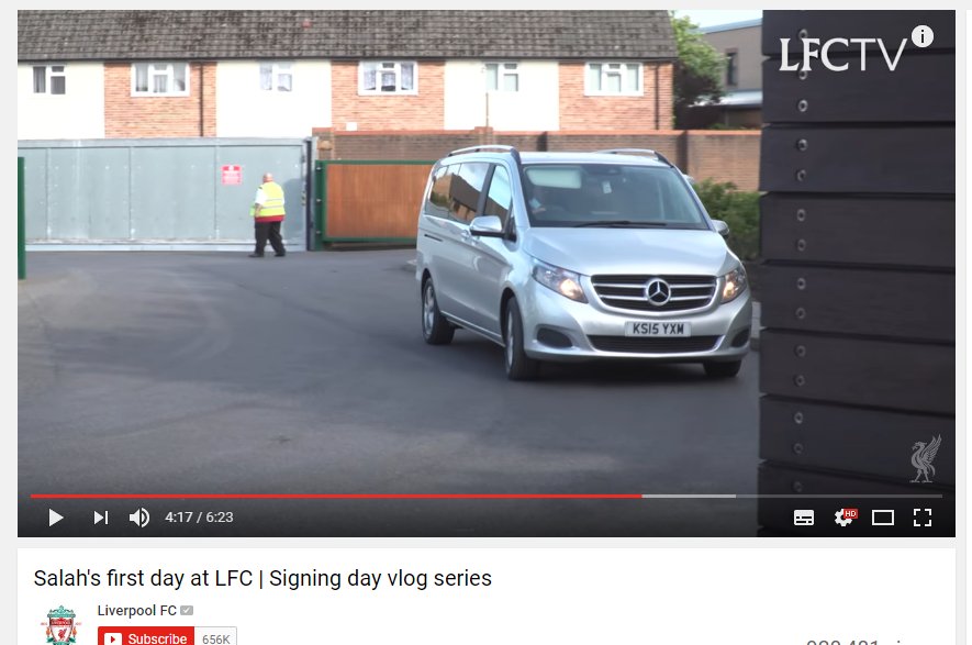 MannyBLFC's tweet image. The car checks out...