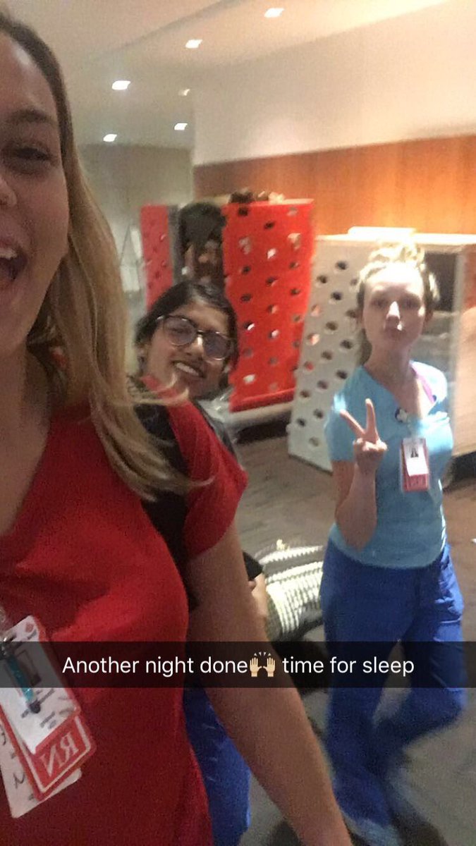 LaurenStombaugh's tweet image. Night 5? 6? Can't remember, but these #HarveyNurses are still smiling🤗💙