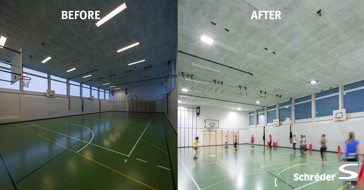 schreder_usa's tweet photo. This gym upgraded to OMNIstar #LEDs &amp; saw positive changes all around! #LightInspiresLife #TransformationTuesday >> https://t.co/x5c9OiJfMw https://t.co/6SOuOXg1Kp