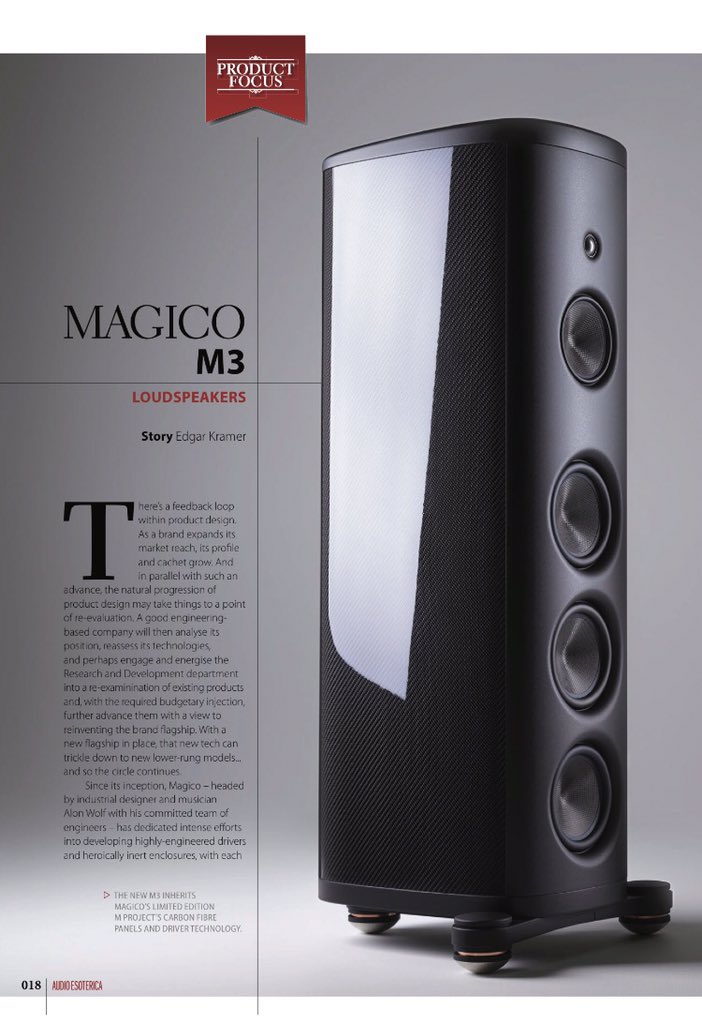 magico m3 speakers