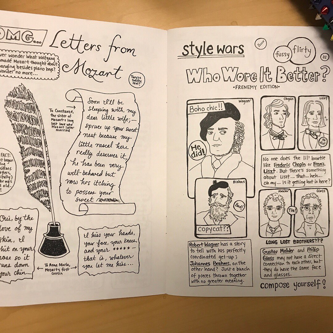 Obsessed with this zine by @boodog_ink via @JeffWQXR <a href="/WQXR/">WQXR Classical</a>