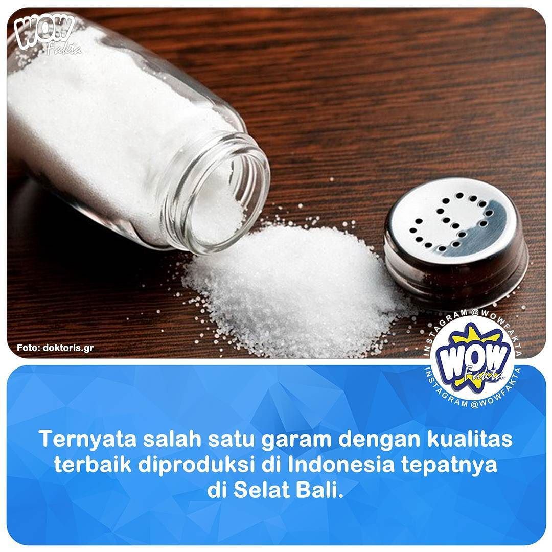 kontenwow's tweet photo. https://t.co/zsz1PsvLli Karena kualitasnya yang sangat tinggi, garam dari perairan Bali ini masuk sebagai salah sat… https://t.co/yDhlTLWoFZ