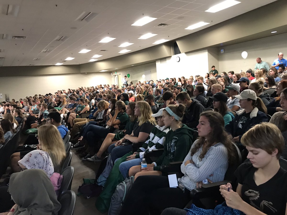 CANRatMSU's tweet image. That's a whole lotta new students. #welcomeCANRatMSU