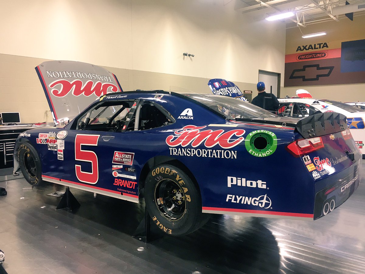 MichaelAnnett's tweet image. The @TooToughToTame @TMCTRANS Chevrolet on the setup plate ready to go this weekend. #ThrowbackWeekend #TeamMA #NASCAR