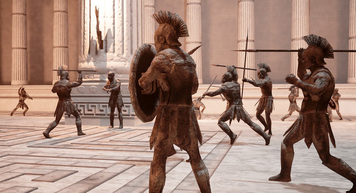 With your shield or on it!
Spartan VR is already available on Steam! 
goo.gl/aqqKZc
#vr #htcvive #oculus #steam #steamvr #indiedev