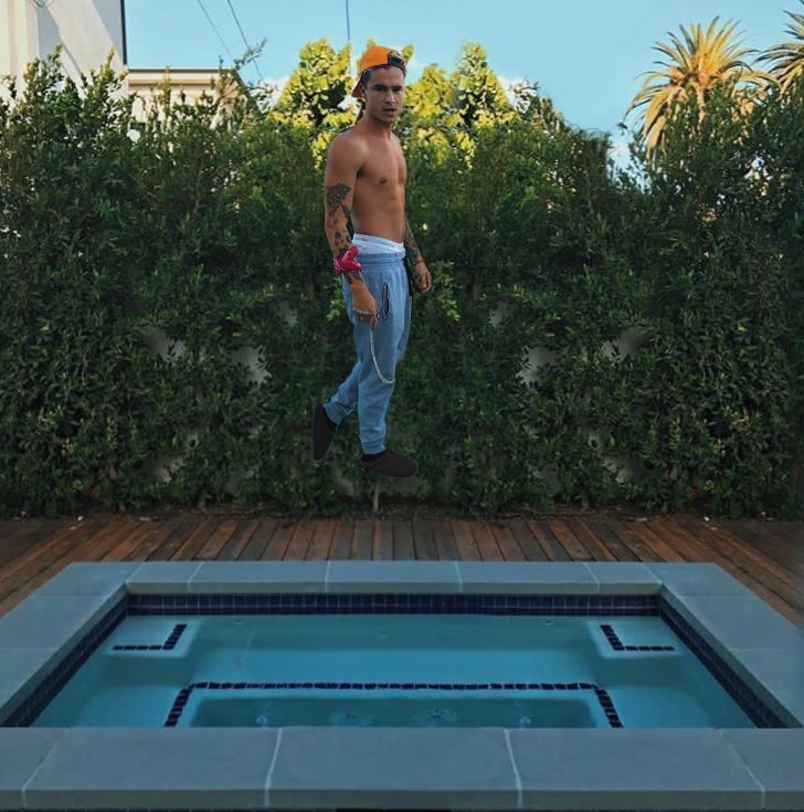 Flying kian ;D <a href="/KianLawley/">Kian Lawley</a>