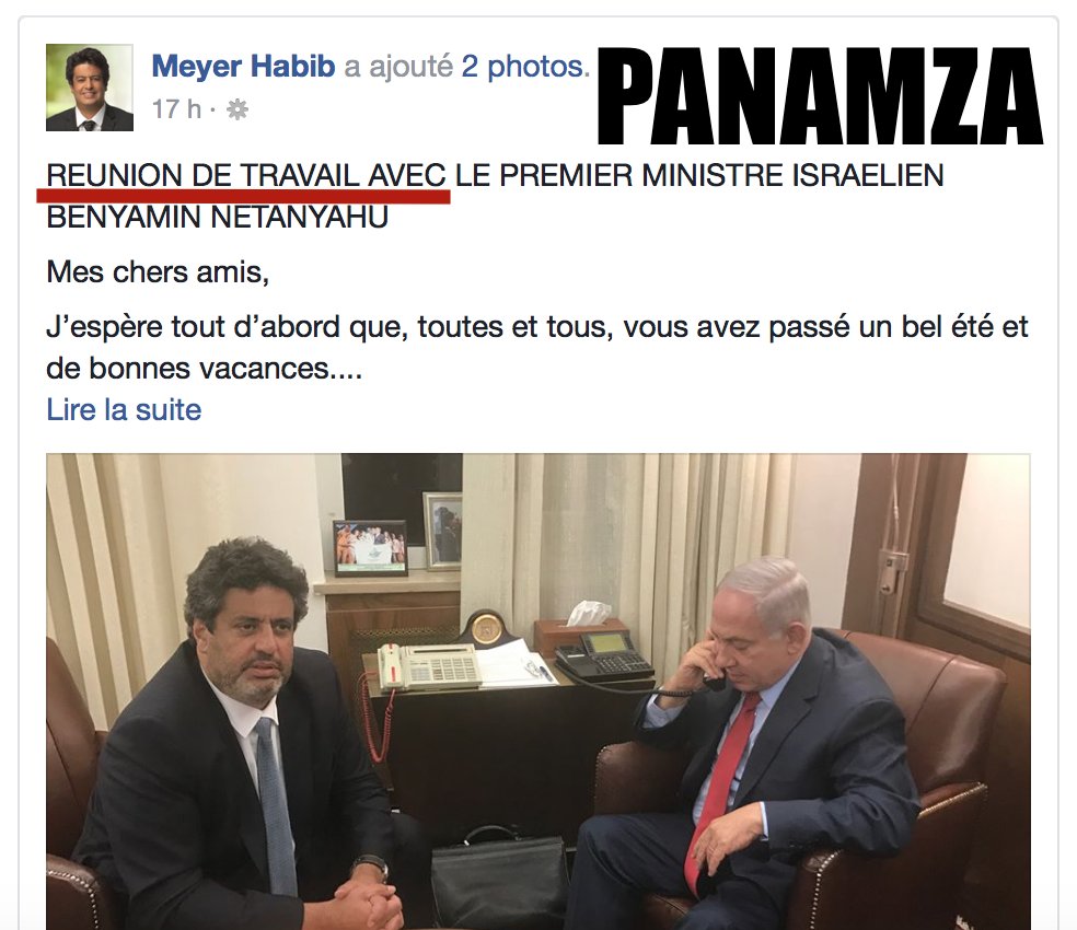 Le député Meyer Habib se vante de «travailler avec» Netanyahou : la classe politico-médiatique fait profil bas