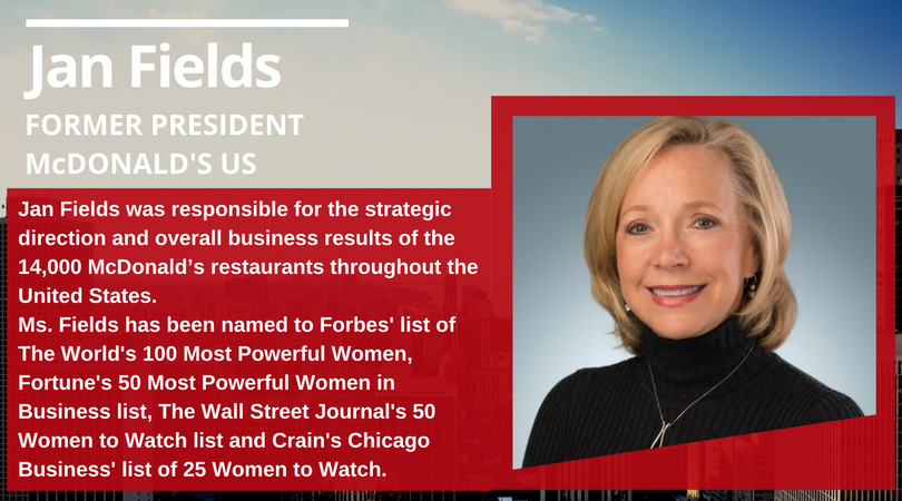 MBrainAmericas's tweet photo. We're pleased to announce that Jan Fields, Former President, McDonald’s US has been added as a keynote speaker at #MBrain17! #Strategy #MI https://t.co/ShYfpg3hY3