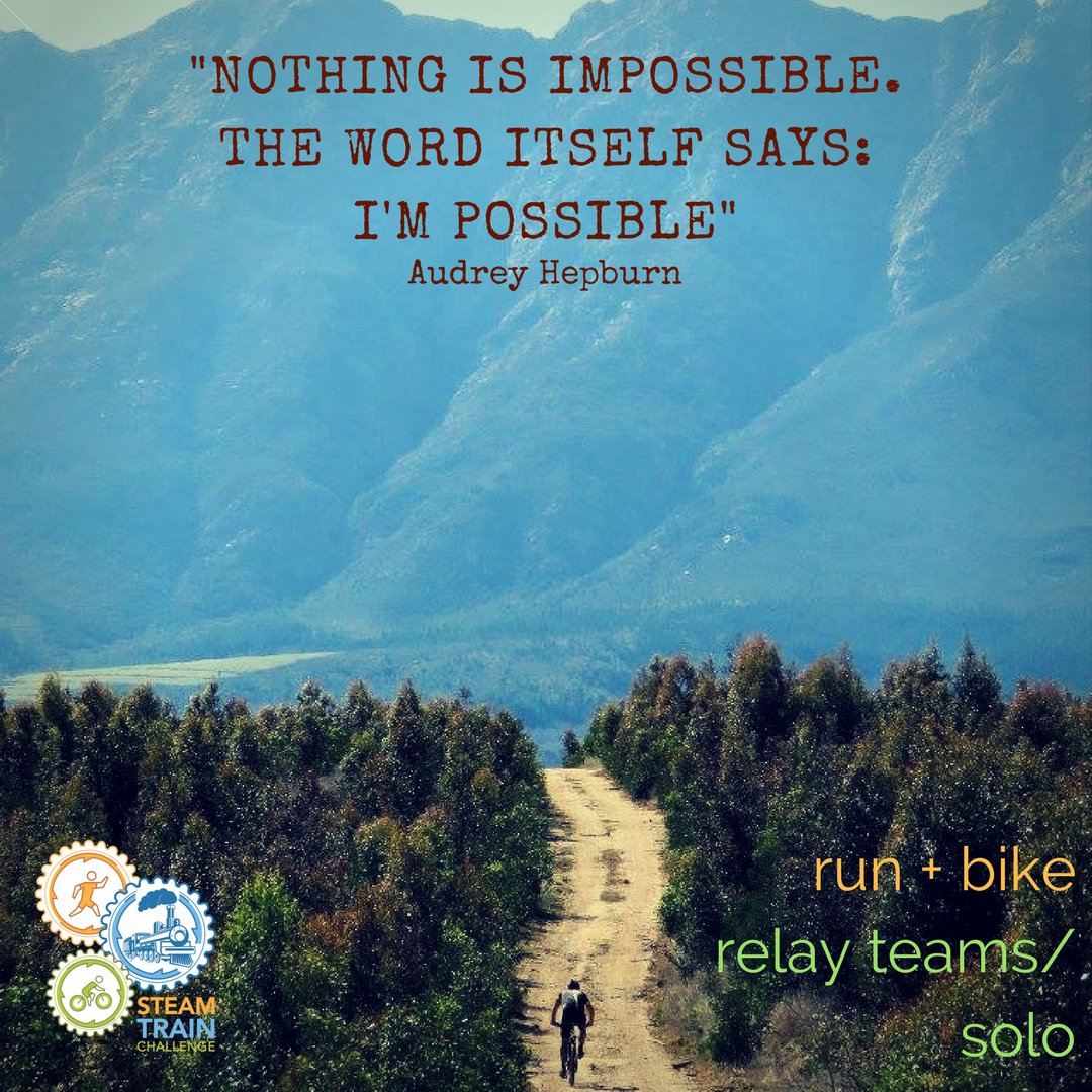 It's even possible to race a steam train! <a href="/BreytonPaulse/">Breyton Paulse</a> and <a href="/ConradStoltz/">Conrad Stoltz</a> are in! Are you?
<a href="/GUEnergySouthAf/">GU Energy SA</a> <a href="/WinesWellington/">WellingtonWines</a> <a href="/TheTrailShop/">The Trail Shop</a>