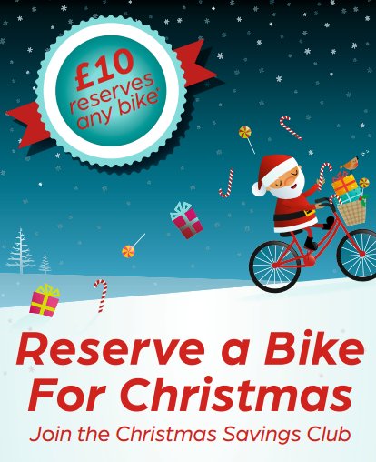Cycle King on X: "Want to make this Christmas 'wheelie' good? ❄ Join our Christmas Savings Club for free right now >> https://t.co/xjJ4mDlVkJ https://t.co/kXhYNoPhlV" / X