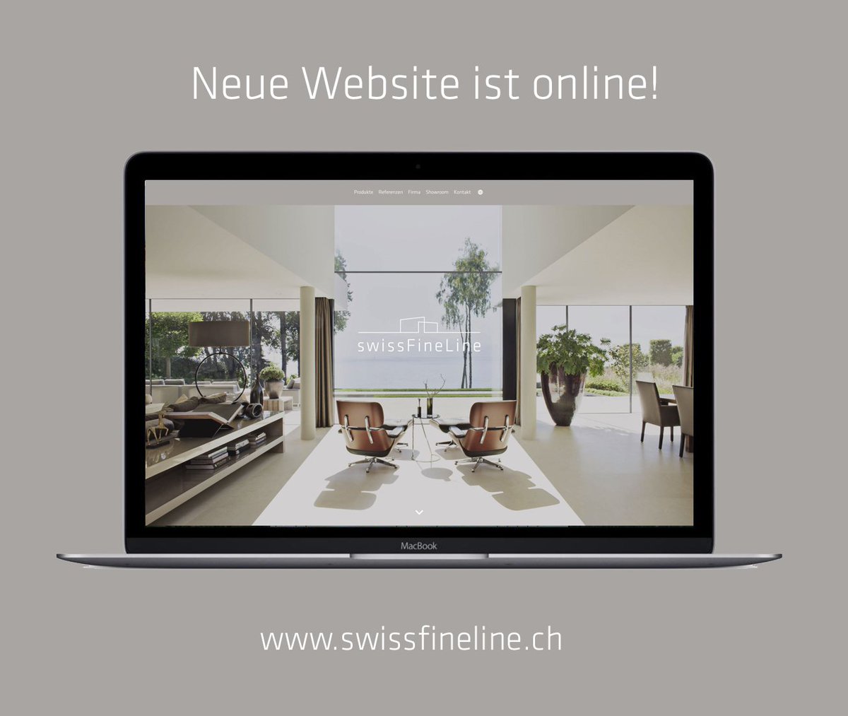 Dürfen wir vorstellen: Unsere neue Website - swissfineline.ch