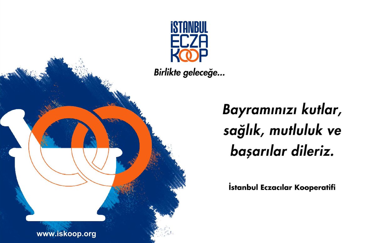 ist_eczakoop's tweet photo. İyi Bayramlar Dileriz...

#iyibayramlar #iskoop #iskoopsosyal #istanbuleczakoop https://t.co/wNTOh0jq5U