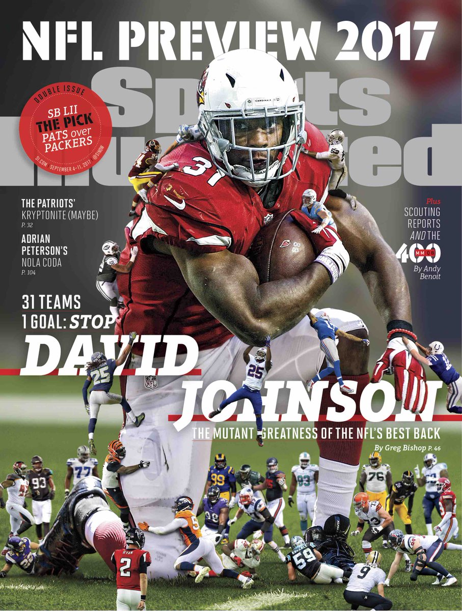 Look who is on the @SINow cover!

It's <a href="/DavidJohnson31/">David Johnson</a>!