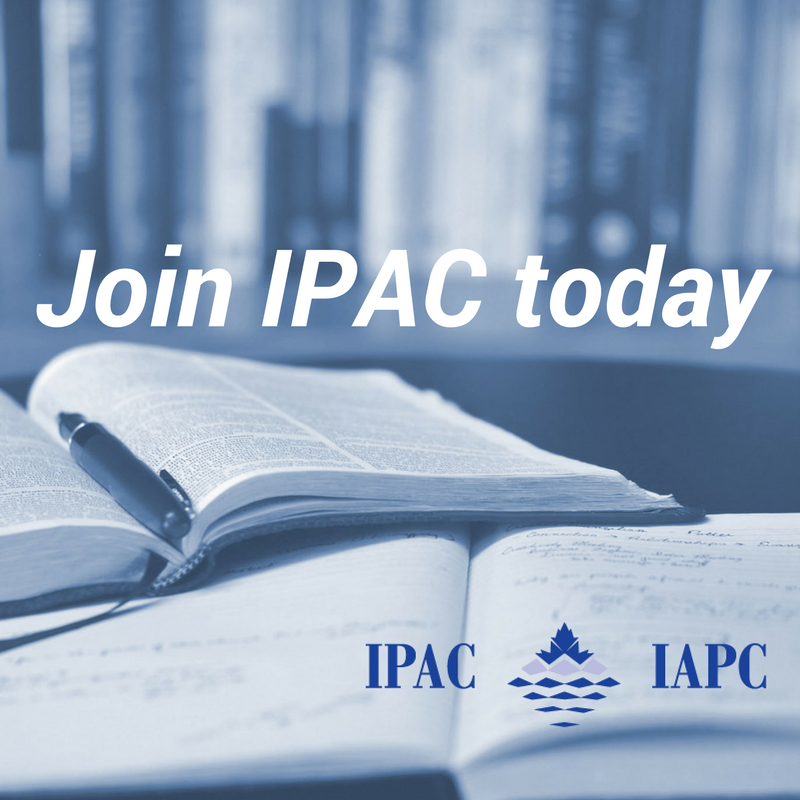 Not yet an IPAC member? Why not join today! Read about all the benefits of becoming an IPAC member here: ipac.ca/iPAC_EN/Member…