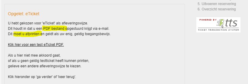 stijnvanassche's tweet photo. Een eTicket dat MOET geprint worden? Welkom in 2017, @tts_. Ooit gehoord van een smartphone? Of van passbook? #teleticketservice https://t.co/5s3oCrQeie