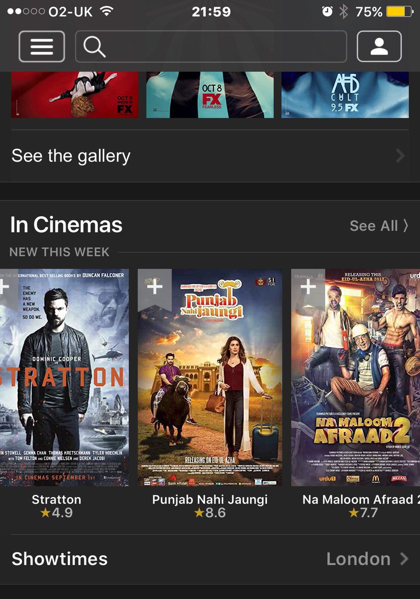 8.6 rating on IMDB higher than all the releases this week in UK, a must watch,Fabulous job <a href="/iamhumayunsaeed/">Humayun Saeed</a> <a href="/MehwishHayat/">Mehwish Hayat TI</a> <a href="/VJURWA/">URWA TUL WUSQUA HOCANE</a>