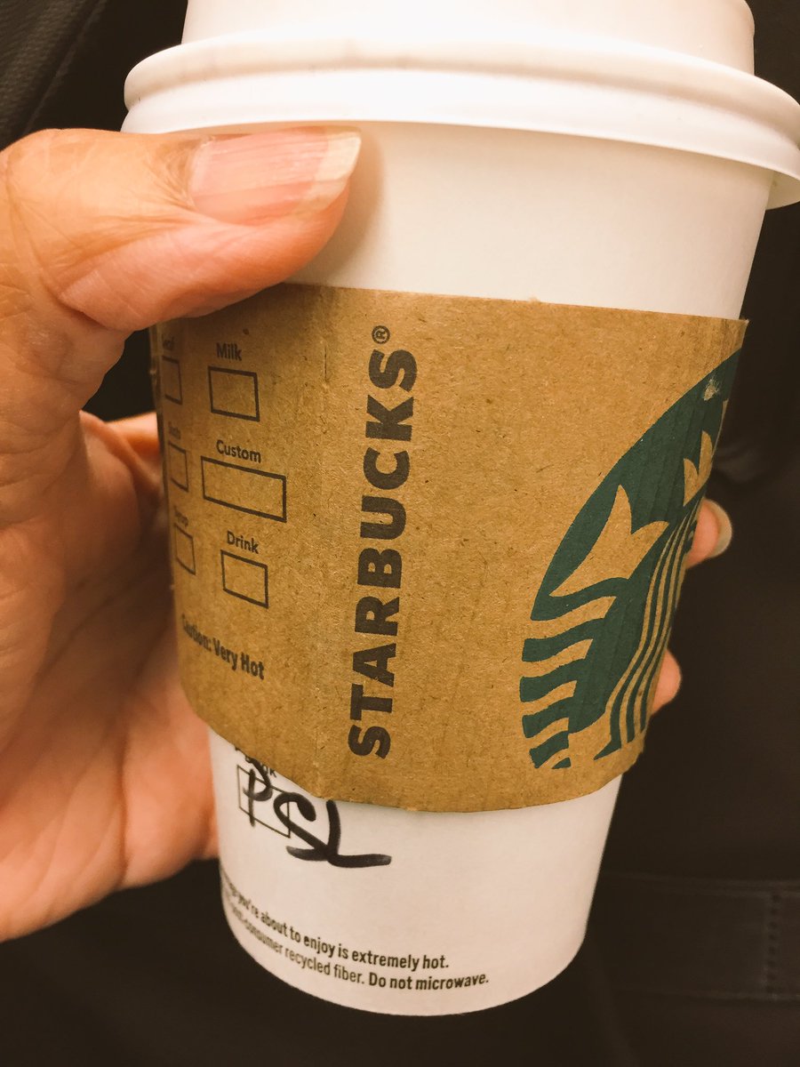 #PSL you're back! Sweet, creamy goodness at the end of a long day.