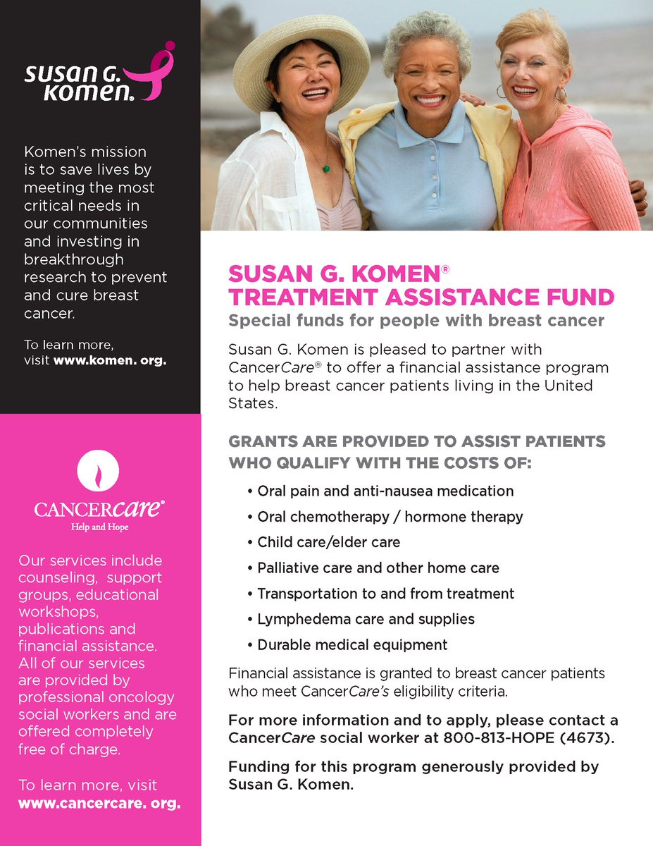 KomenNewEng's tweet photo. New financial assistance resource available! #BreastCancer #Komen #KomenNE https://t.co/NPF0dnza0q https://t.co/3QZ5u5L1lB