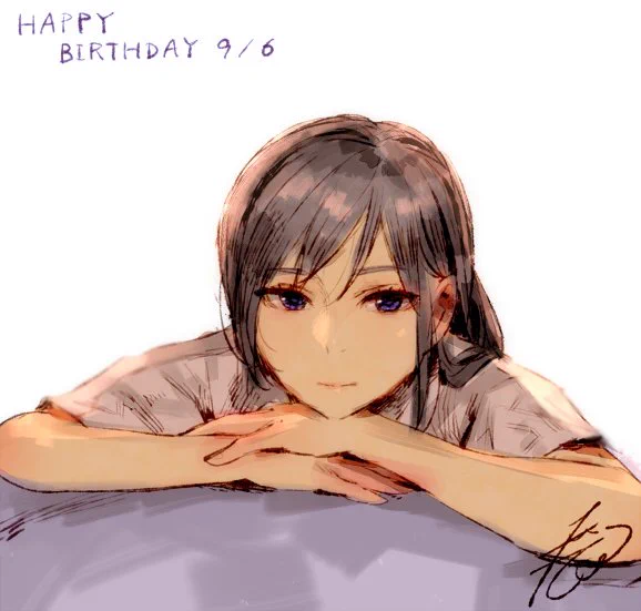 おはようございますっ!!今日9月6日はターニャちゃんのお誕生日です～!
おめでと～!いつもと違う雰囲気で描いてみました。
#スクスト
#ターニャ生誕祭 
