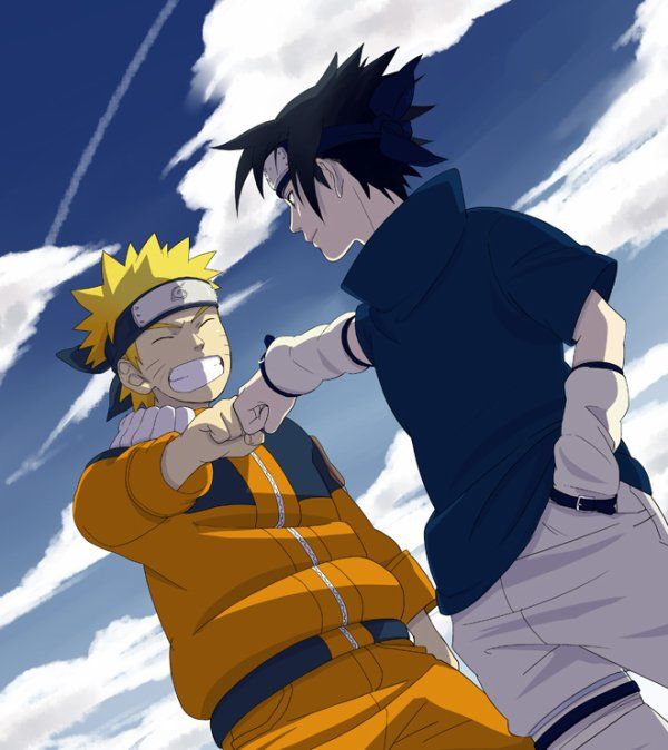 Wallpaper Naruto And Sasuke Best Friends Anak Pak Lurah