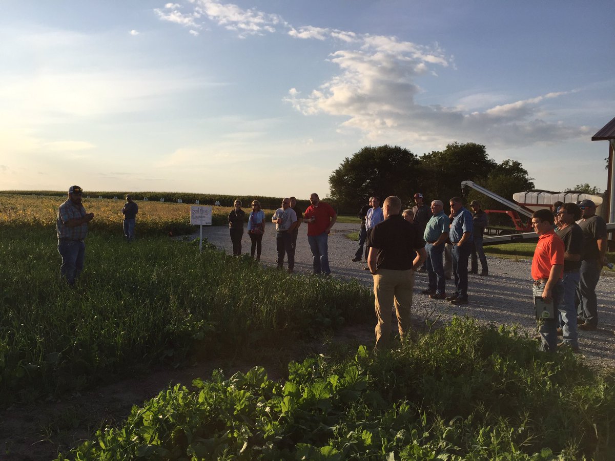 krossfarms's tweet photo. Soil Health Partnership Field Day!  #SoilHealth https://t.co/dGCWfC9CqI
