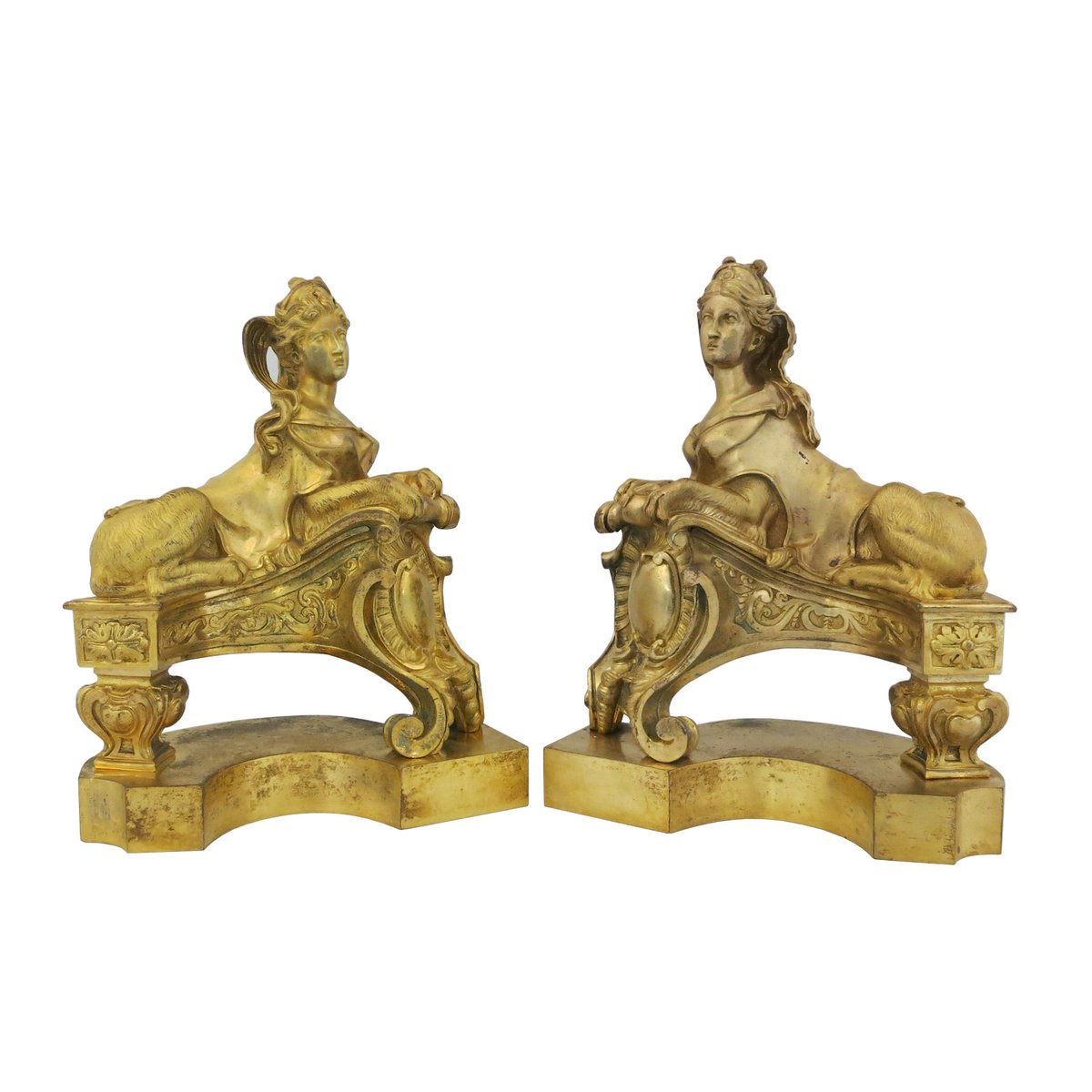 AcanthusAntique's tweet photo. Pair Of French Gilt Bronze Sphinx Chenets 19th Century
https://t.co/C3I7pZVpmS #french #bronze #sculpture #sphinx #chenets #homedecor https://t.co/IIYdrVgtTz