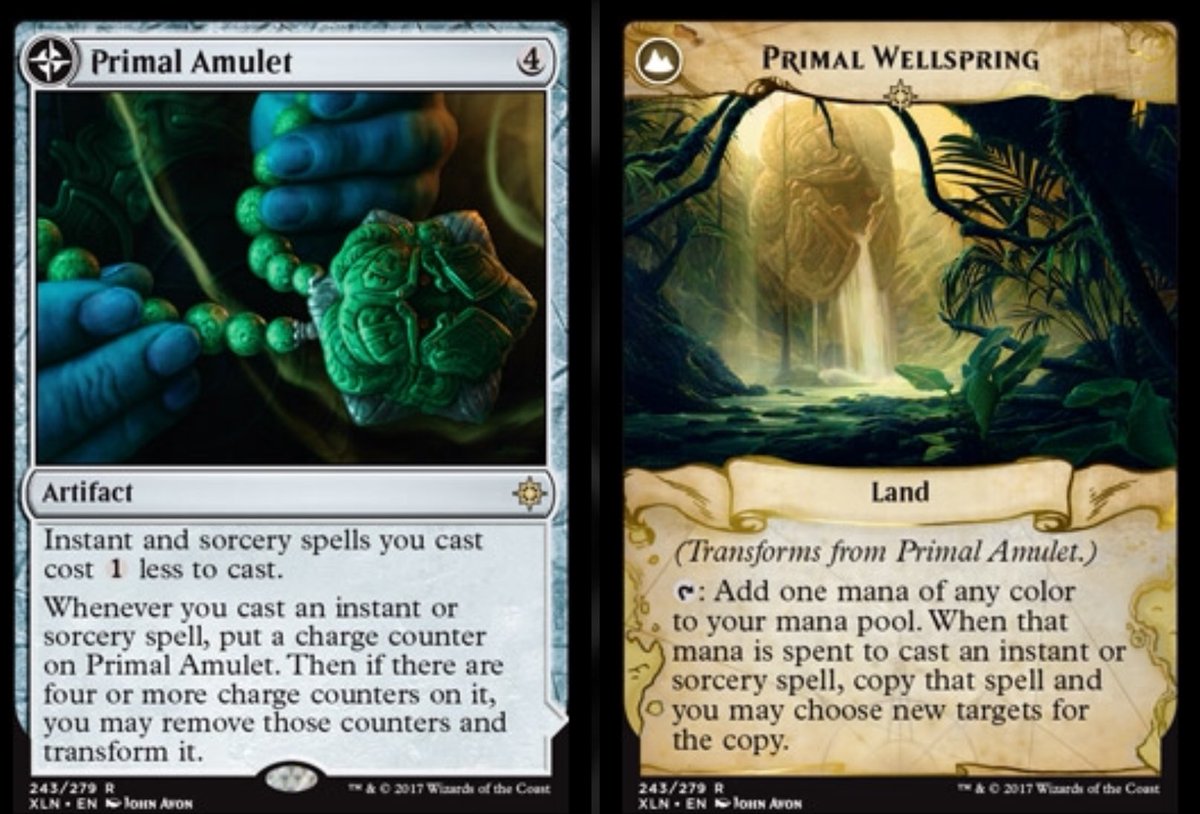 These double faced cards from Ixalan are so gorgeous, geez...I want them  all framed in my room