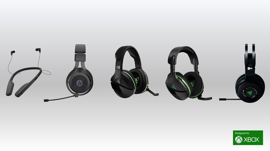 XBOX's tweet photo. New Xbox Wireless gaming headsets from @LucidSoundAudio, @TurtleBeach, and @Razer arrive this fall. Learn more: https://t.co/RwSYXxB7om https://t.co/2OF6djADhT