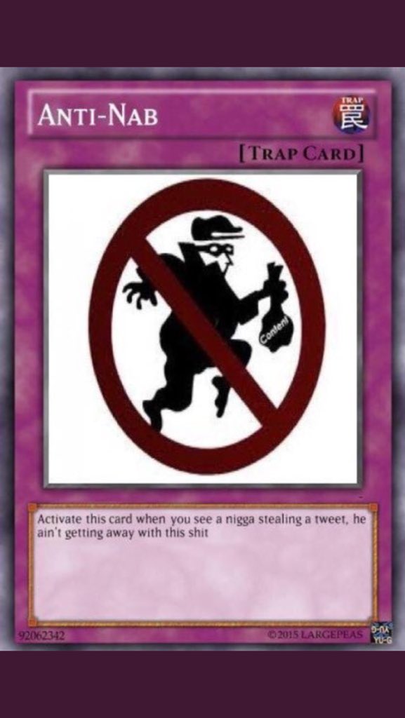 On Twitter Damn Still Collecting My Trap Cards At This